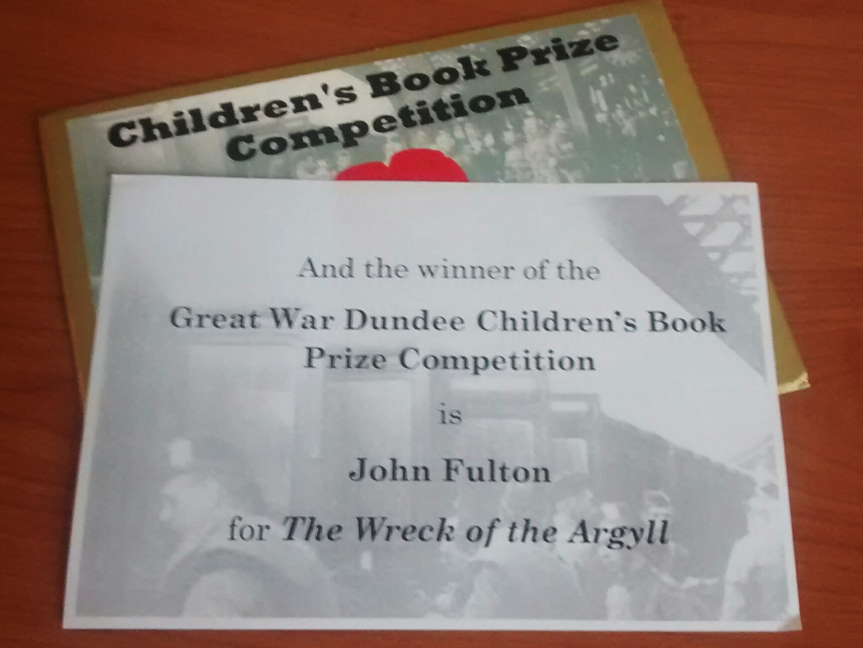 Great War Dundee winner